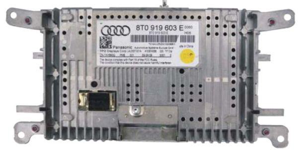 Display for Audi A4/S4/RS4/A5/RS5/Q5 MMI Radio Navigation System