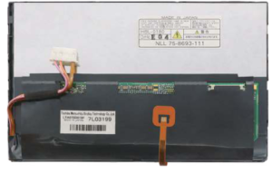 Display with Touch Panel for Land Rover and Jaguar Radio Navigation
