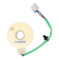 6 wires green cable steering sensor, with grey 8 pins connector. Some applications: Fiat Panda 169, Lancia Ypsilon 843 electric power steering (EPS).