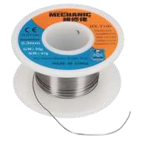 HX-T100 Solder wire reel 0,3 mm 50 g 63% Tin 37% Lead - SEISTA03