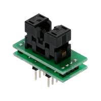 Adapter socket from MSOP8 SOCKET to DIL8 PIN