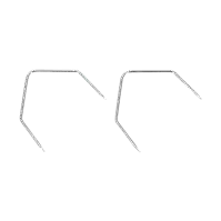 Pair of release keys for Opel car radio