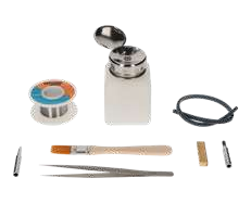 Assembly kit for flats and displays