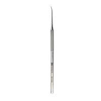 Angled tip steel probe