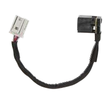Adapter cable with 8 pins black connector, for testing Chevrolet Corsa, Holden Barina, Opel Corsa B, Opel Corsa C, Opel Vita, Vauxhall Corsa steering sensors. Can be used with the steering sensors tester SEP-SENSTEST1.